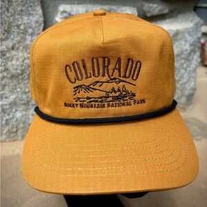 Colorado Rocky Mountain National Park Rope Hat